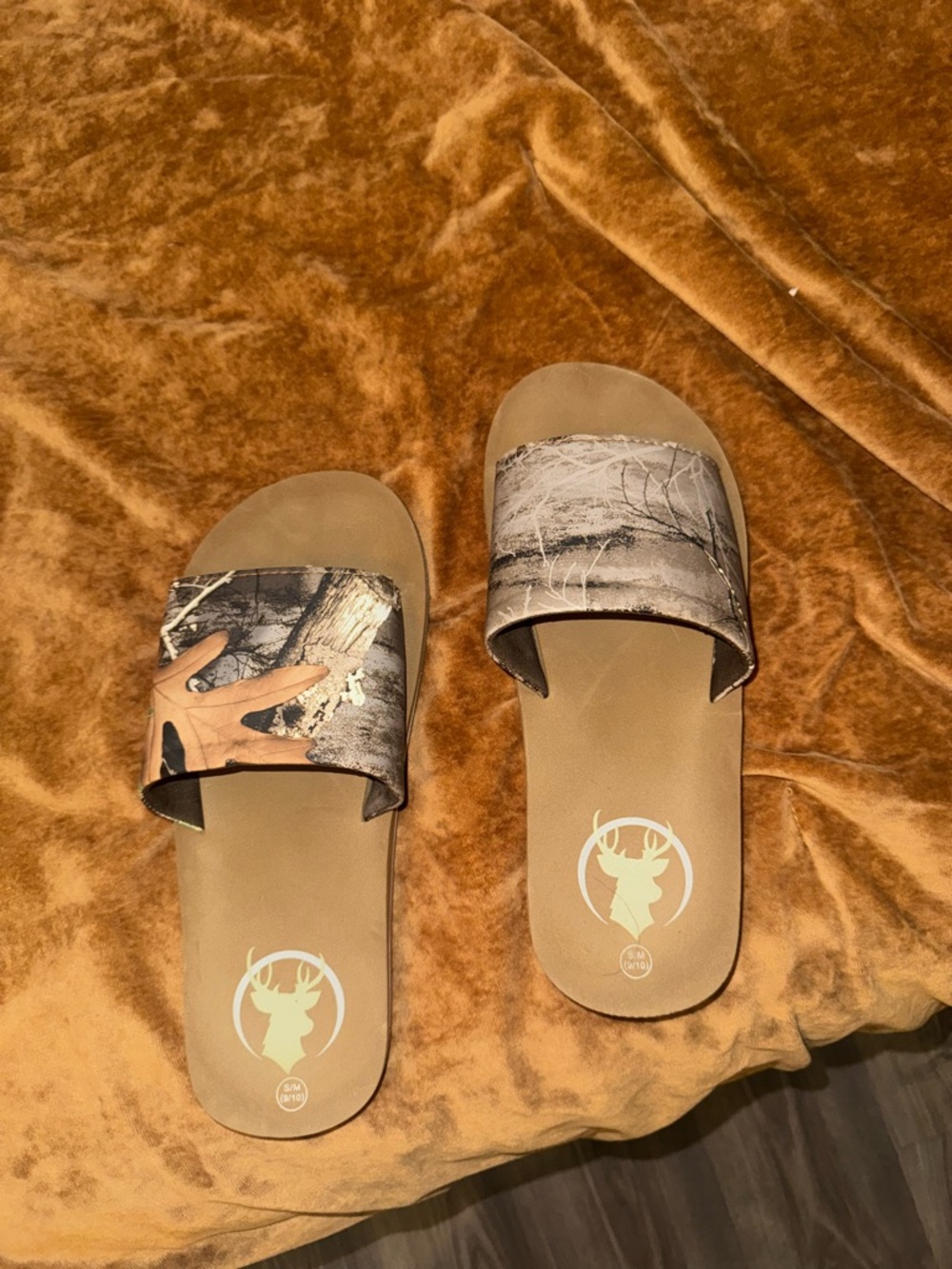 Camo Slide Sandals